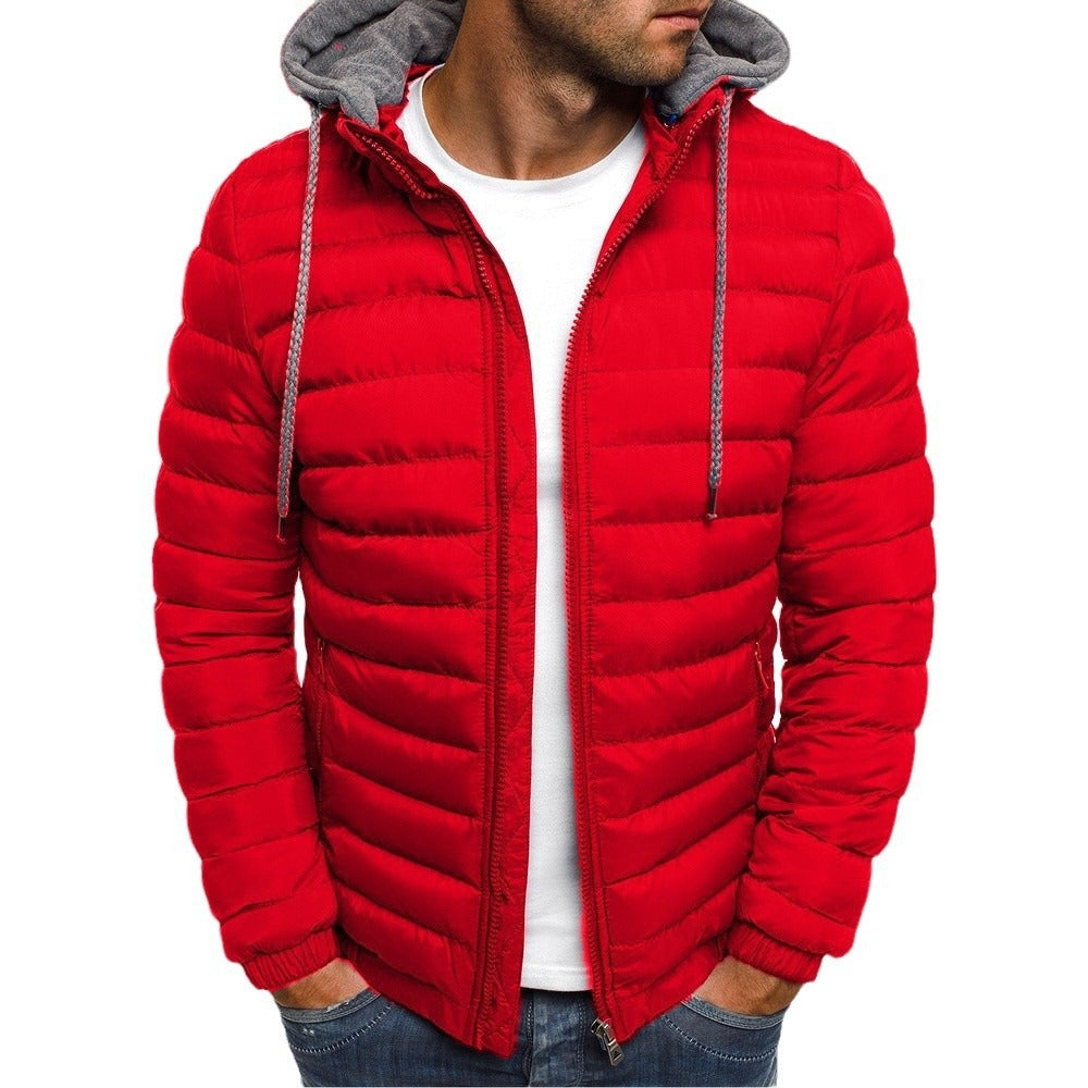 Winterjas Heren | Gewatteerd Design | Winddicht Tussenjas heren