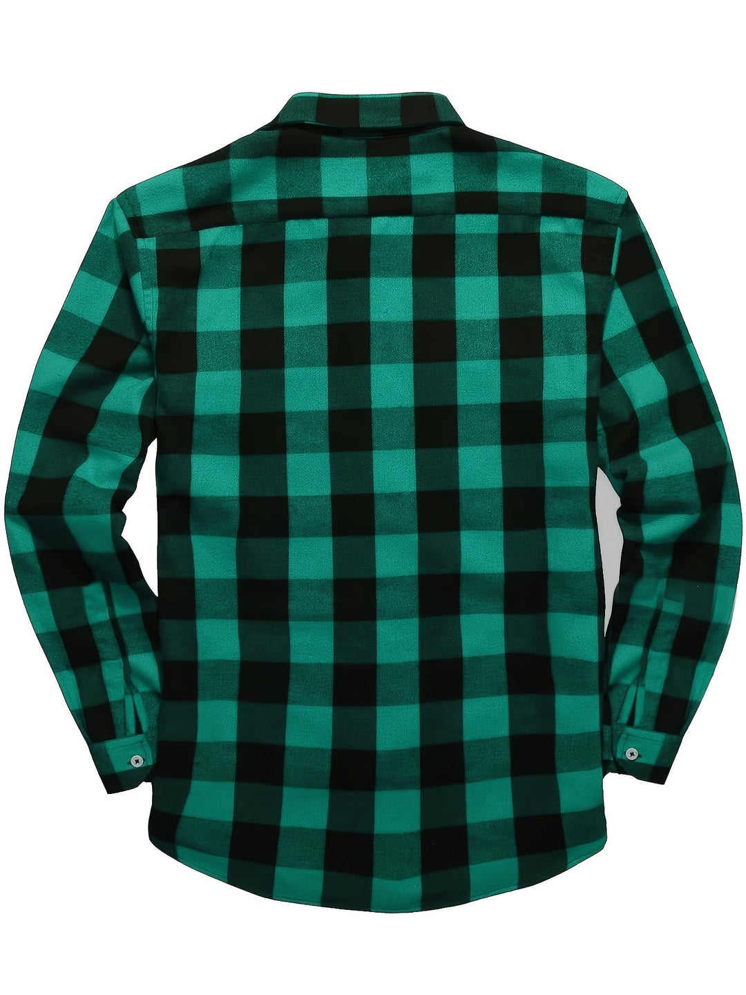 Heren Overhemd | Geruit Flanel | Dubbele Borstzak | Comfortabel Casual