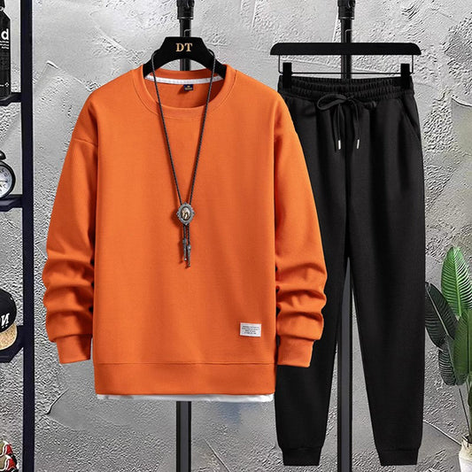 Comfortabele jogging set voor heren met behaaglijk gevoel en relaxte pasvorm | Dex