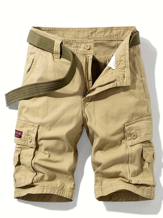 Cargo shorts heren in khaki