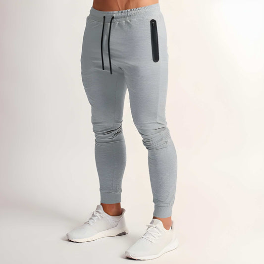 Heren Sportbroek | Sneldrogend & Lichtgewicht | Trekkoord | Slanke pasvorm