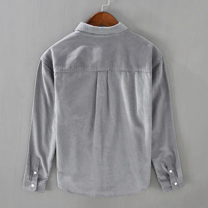 Heren Shirt | Straight | Met Knoopjes | Herfst