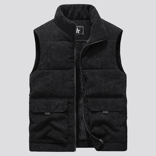 Corduroy Bodywarmer | Stijlvolle Warmte | Zacht & Functioneel Ribfluweel