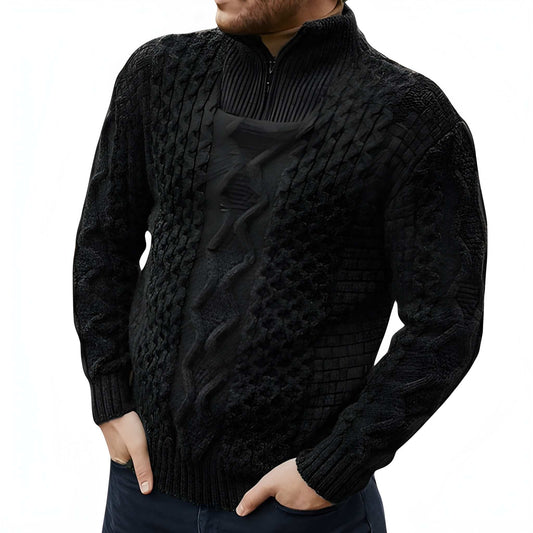 Truien Heren | Half-Zip | Opstaande Kraag | Sportieve Pasvorm