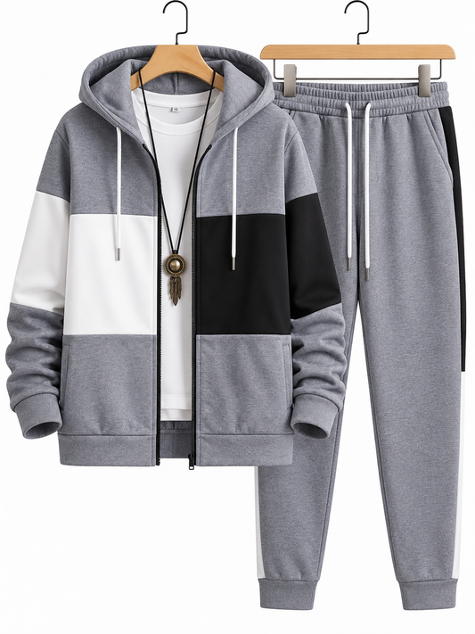 Heren Set | Straight | Met Rits | Herfst