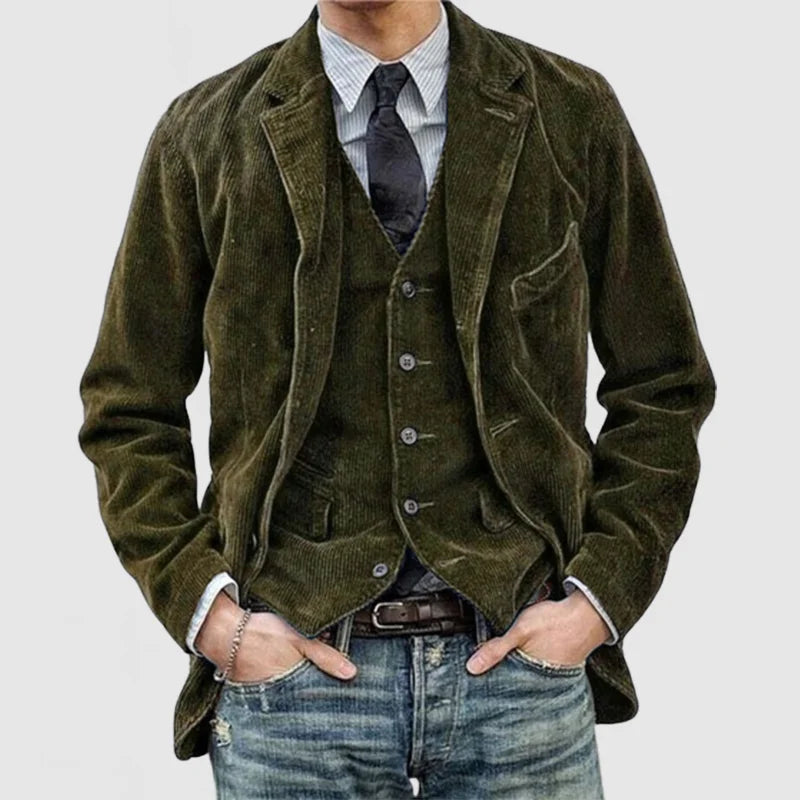 Vest Heren | Elegant jasje | Veelzijdige & Tijdloze Winterjas Heren