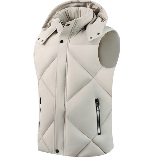 Heren Bodywarmer | Winter Vest met Capuchon | Warm & Praktisch Outdoor