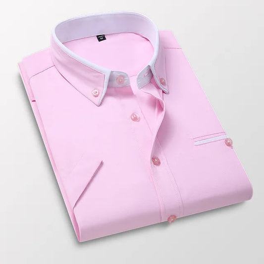 Heren Shirt | Elegant | Met Knoopjes | Zomer