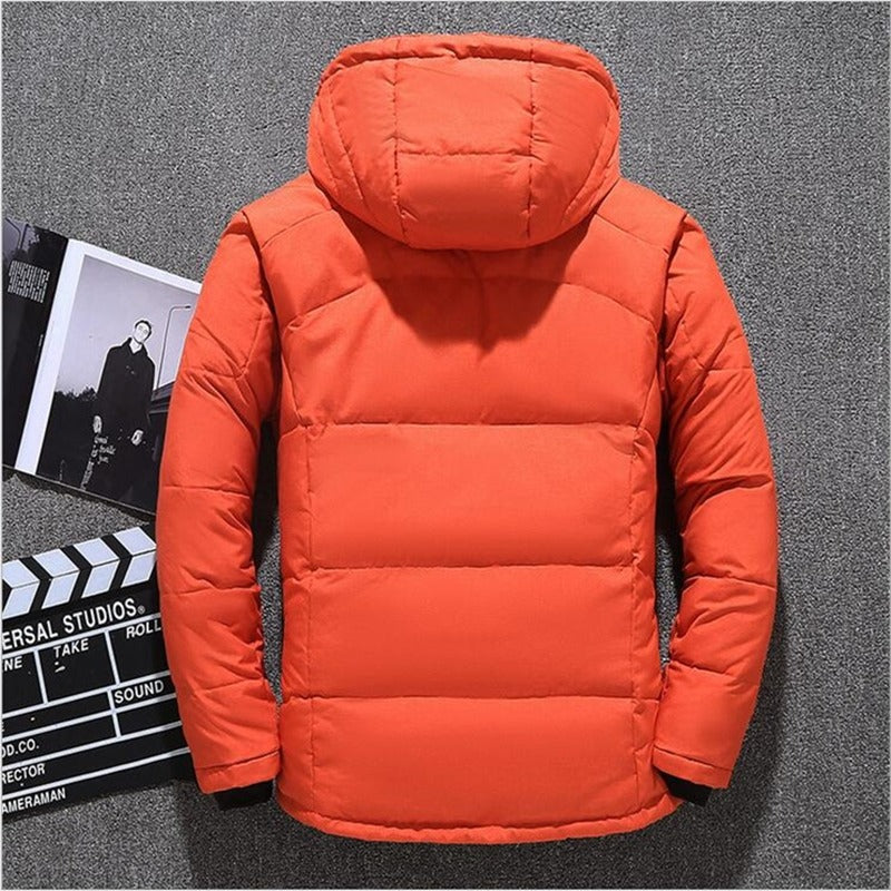 Charmante winterjas met capuchon voor ultieme warmte en tijdloze elegantie | Marcel