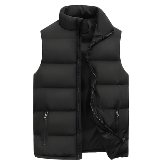 Heren Bodywarmer | Dikke Vulling & Rits | Luxe Mouwloos Vest | Winter
