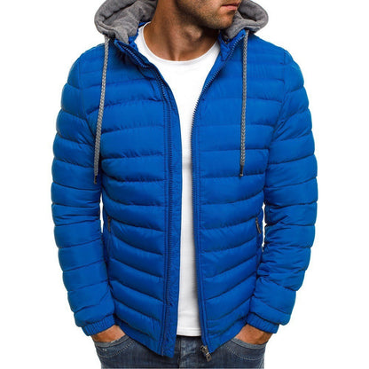 Winterjas Heren | Gewatteerd Design | Winddicht Tussenjas heren