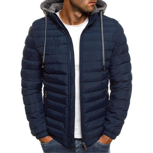 Winterjas Heren | Gewatteerd Design | Winddicht Tussenjas heren
