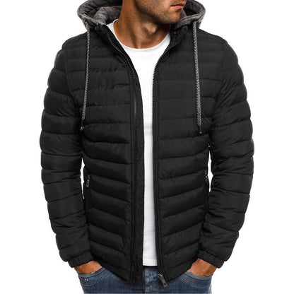 Winterjas Heren | Gewatteerd Design | Winddicht Tussenjas heren