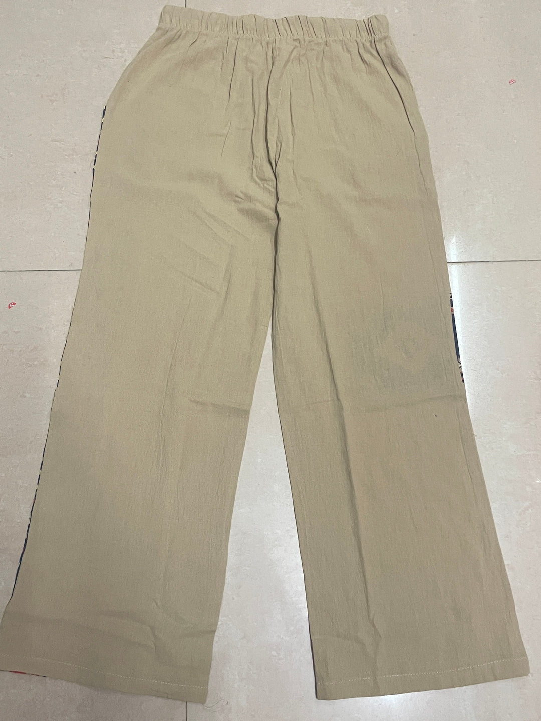 Heren broek met geometrisch patroon
