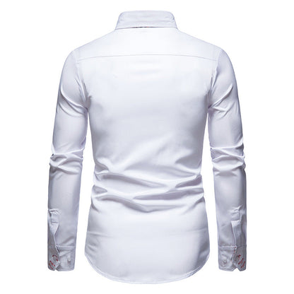 Heren Overhemd | Modern & Elegant | Comfort van katoen | Slanke pasvorm