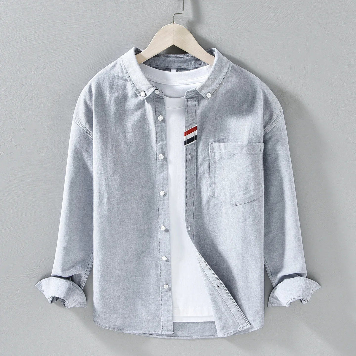 Heren Overhemd | Button Overhemd | Lange Mouwen | Klassiek
