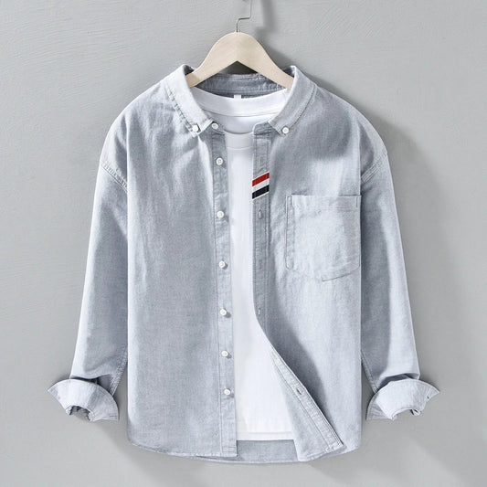 Heren Overhemd | Button Overhemd | Lange Mouwen | Klassiek