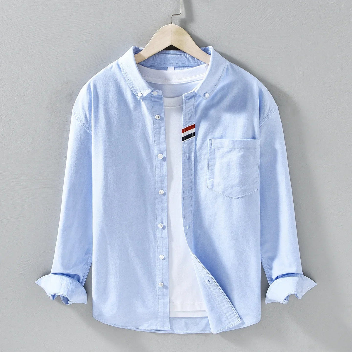 Heren Overhemd | Button Overhemd | Lange Mouwen | Klassiek