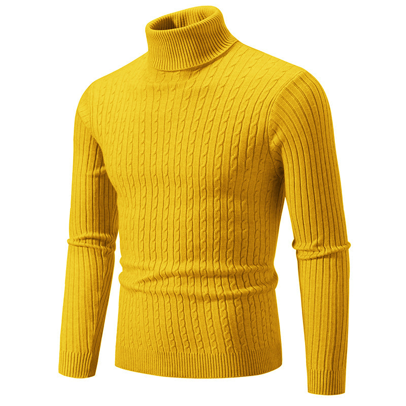 Coltrui Heren | Slim Pasvorm | Hoge Hals & Gebreid Design