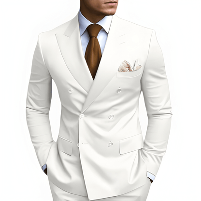 Heren Pak | Dubbele Rij Knopen | Elegante Kleding