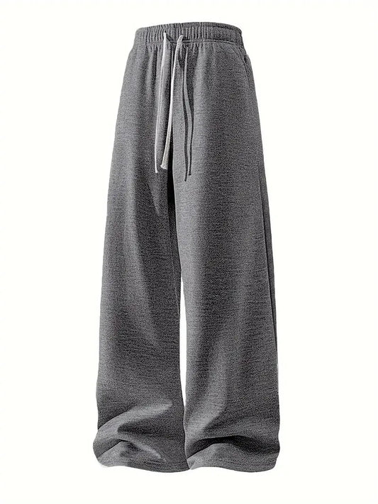 Heren Jogging Broek | Wijde pijpen | Elastische Taille | Winter