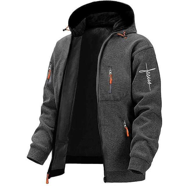 Winterjas Heren | Zip-Up Hoodie | casual& Comfort