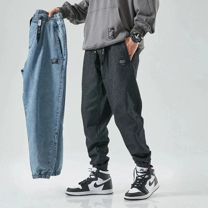 Klassieke denim joggers voor moeiteloos comfort en veelzijdige stijl | Roderick
