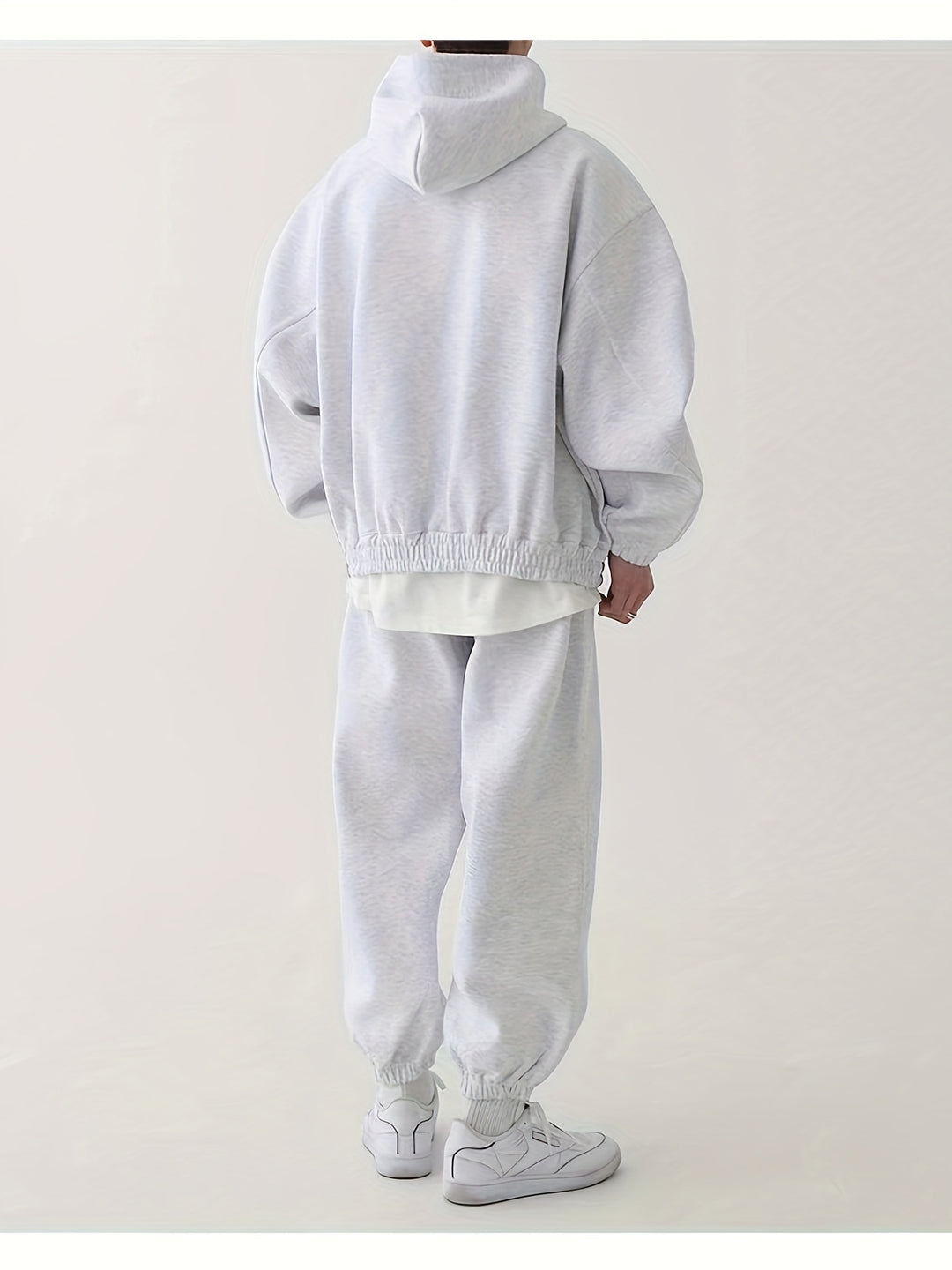 Heren Oversized Hoodie & Sweatpants Set | Comfortabel & Casual | Herfst/Winter