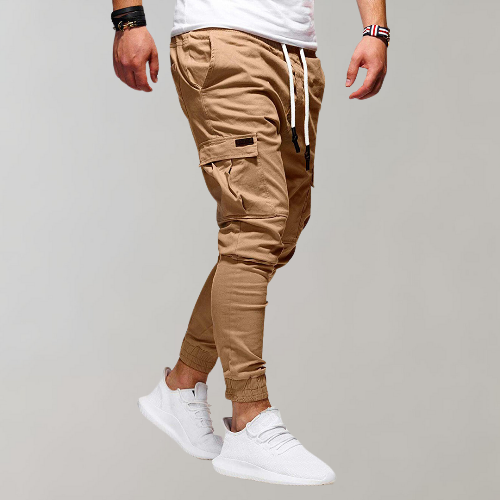 Cargo Broek Heren | Elastische Taille | Comfortabele Werkkleding
