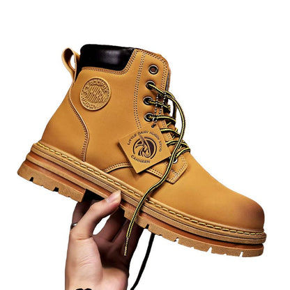 Luxe Lace-Up Waterdichte Winterlaarzen voor Mannen met Duurzame Zool en Knusse Wamrth | Daniel