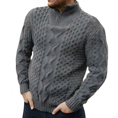 Truien Heren | Half-Zip | Opstaande Kraag | Sportieve Pasvorm
