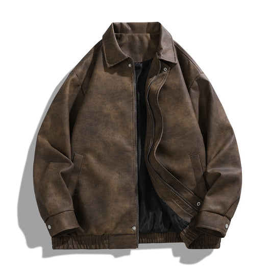 Winterjas Heren | Vintage Bomberjas | Met Ritssluiting & Raglanmouwen