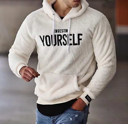 Comfortabele en unieke Heren Hoodie met Inspirerende Tekst en Knusse Pasvorm | Raf