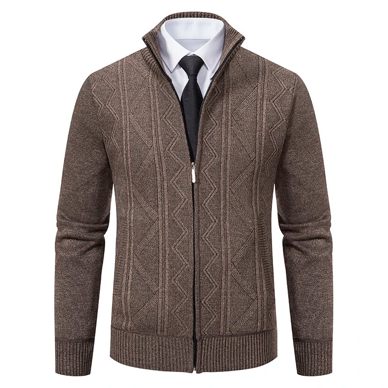 Luxe gebreid vest | Warm & Stijlvol | Zakelijk & Casual elegantie | Polyester