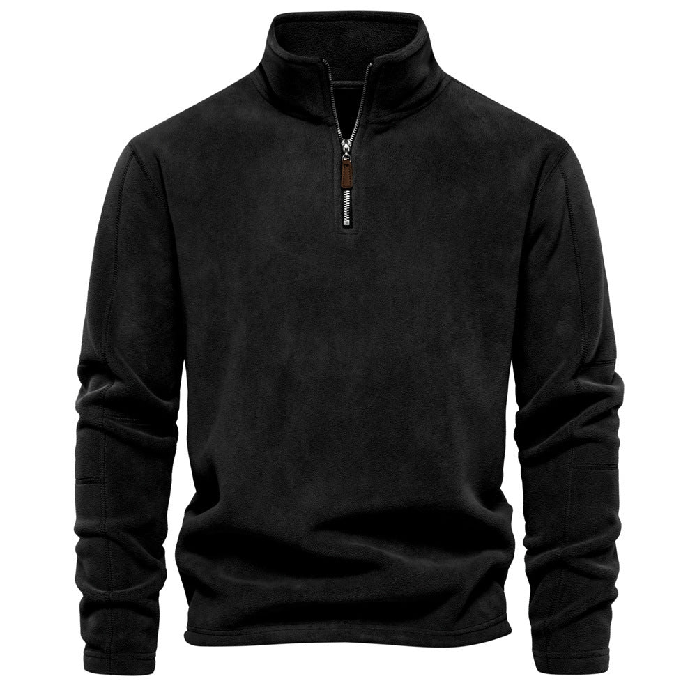 Truien Heren | Thermische Sweater | Half-Zip Staande Kraag | Winter