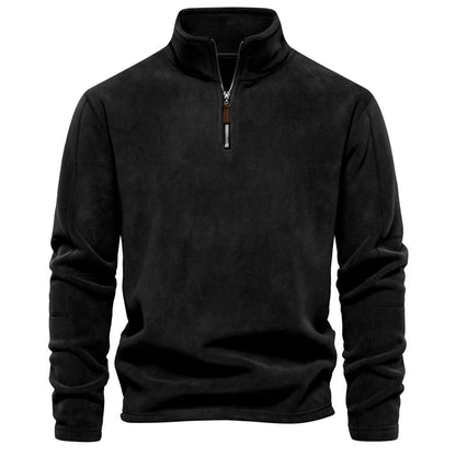 Truien Heren | Thermische Sweater | Half-Zip Staande Kraag | Winter
