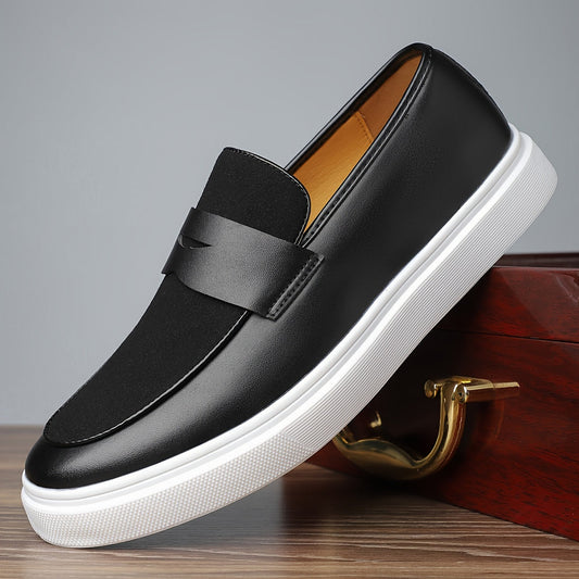 Heren Loafers | Uniek & Elegant | Slip-On Comfort | Klassiek ontwerp |  Zwart