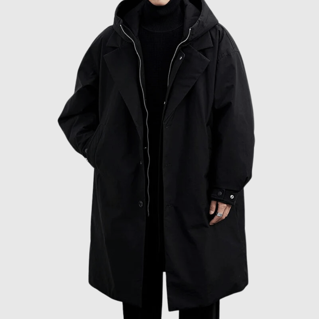 Heren Jas | Elegant & Oversized | Met Capuchon | Winter