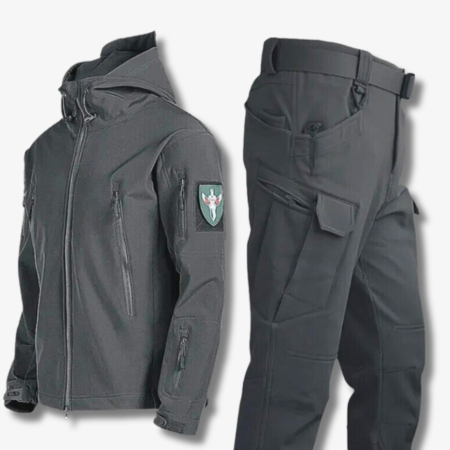 Winterjas Heren Set | Softshell Jas & Broek | Waterdicht & Winddicht