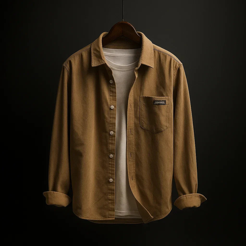 Heren Shirt | Straight | Met Knoopjes | Herfst