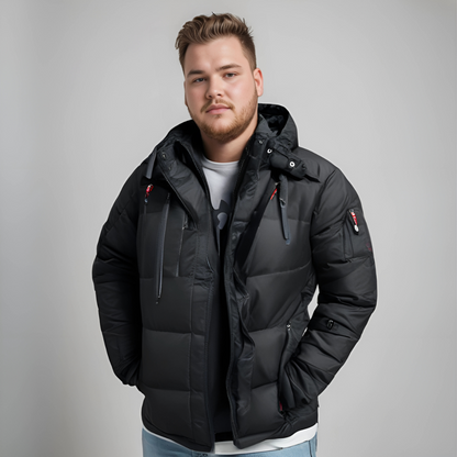 Charmante winterjas met capuchon voor ultieme warmte en tijdloze elegantie | Marcel