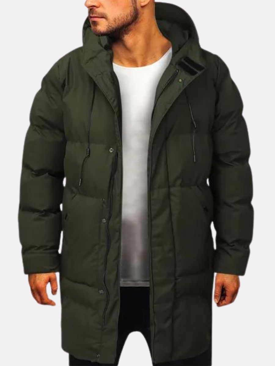 Winterjas Heren  | Lange Parka jas met Warmte & Stijl