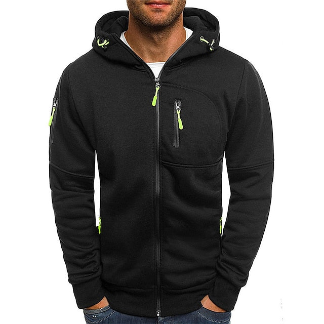 Vest Heren | Hoodie met Rits | Stijlvol & Comfortabel