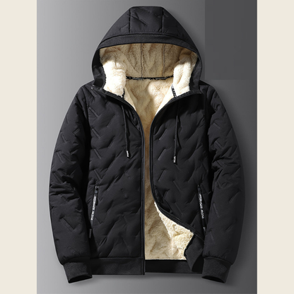 Winterjas Heren | Thermisch Gevoerd | Winddicht Met Capuchon | Loose Fit