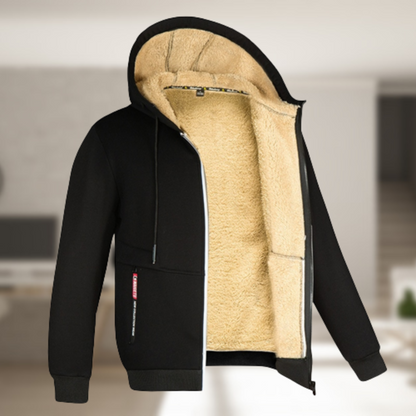 Winterjas Heren | Dik Gewatteerd & Gevoerd | Loose Fit Tussenjas