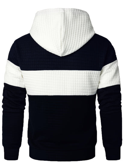 Heren Hoodie | Color Block | Ademend & Casual | Outdoor