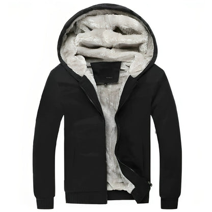 Winterjas Heren | Capuchon & Pluche Afwerking | Tussenjas heren