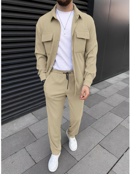 Corduroy Herenset | Trendy & Comfortabel | Casual Stijl & Moderne Elegant