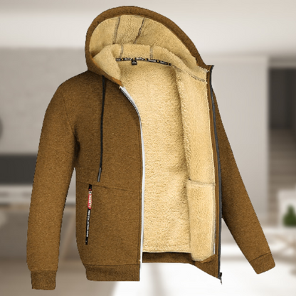 Winterjas Heren | Dik Gewatteerd & Gevoerd | Loose Fit Tussenjas