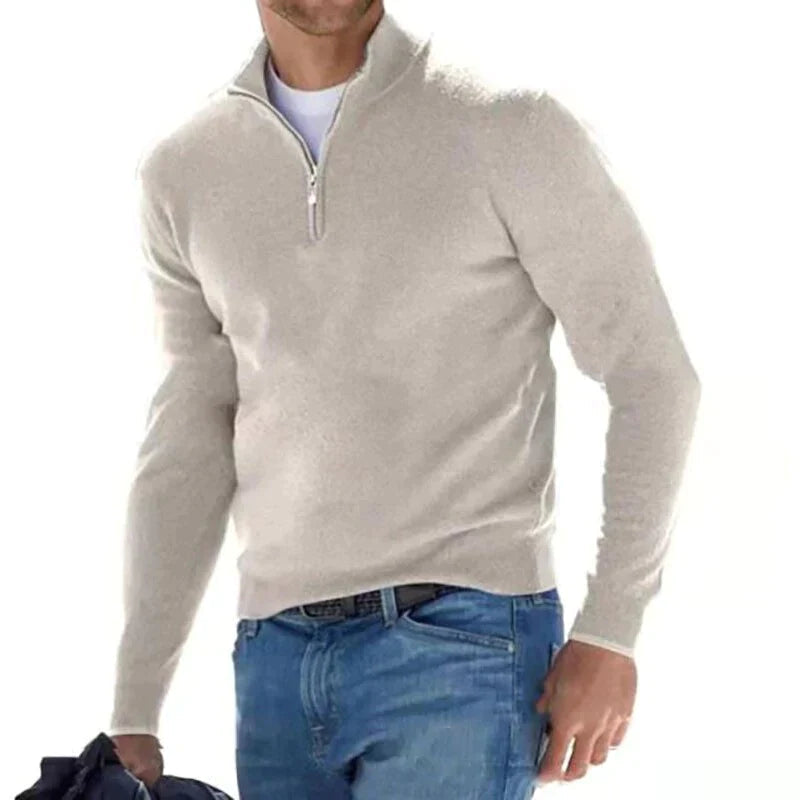 Truien Heren | Zip-Up Trui | Stijlvol & Comfort